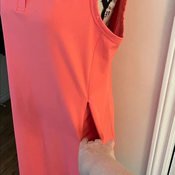 💗Sleeveless Coral Dress 🇨🇦 designed in Canada - Picture 7 of 12